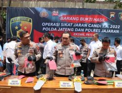 Polres Pati Ungkap 36 Kasus Curat dan Curas