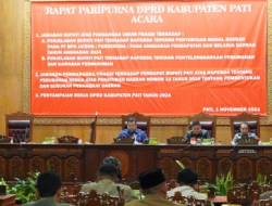 Bahas Penyelenggaraan Perumahan Dan Kawasan Pemukiman Dalam Rapat Paripurna DPRD Pati