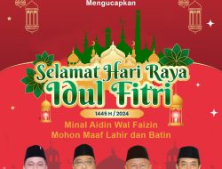 Segenap Pimpinan Dan Anggota DPRD Kabupaten Pati Mengucapkan Selamat Hari Raya Idul Fitri 1 Syawal 1445 H / 2024 M