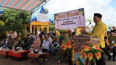 Pererat Silaturahmi Dengan Masyarakat, Bupati Kotabaru Halal Bihalal di Tiga Kecamatan