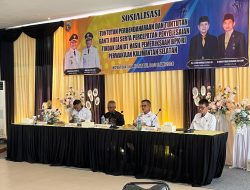 H. Said Akhmad Buka Sosialisasi TPTGR dan Percepatan Penyelesaian Tindak Lanjut Hasil Pemeriksaan BPK RI
