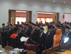 Pelantikan 50 Anggota DPRD Kabupaten Cilacap,PDIP Dan PKB Mendominasi