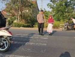 Hadirkan Rasa Aman, Bhabinkamtibmas Polsek Patimuan Laksanakan Strong Point
