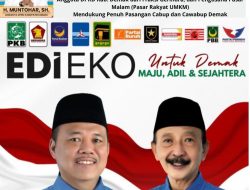 H. Muntohar, Inilah Pasangan Ideal Untuk Demak Edi-Eko, Demak Yang Maju Dan Sejahtera