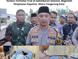 Korban Terlindas Truk Tanah Di Kosambi Selamat, Biaya Operasi Seluruhnya Ditanggung Pemkab Tangerang