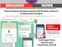 Modus Penipuan Mengatasnamakan DJP Merebak, Korban Di Surabaya Alami Kerugian