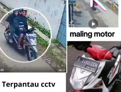 Warga Soreang Kehilangan Sepeda Motor, CCTV Rekam Aksi Pelaku