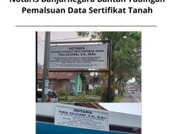 Notaris Banjarnegara Bantah Tudingan Pemalsuan Data Sertifikat Tanah