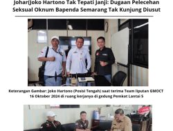 Dugaan Pelecehan Seksual Oknum Bapenda Semarang Tak Kunjung Diusut, Joko Hartono (Johar) Tak Tepati Janjinya