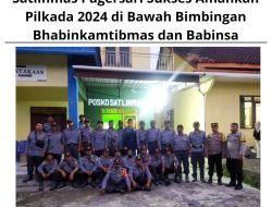 Satlinmas Desa Pagersari Sukses Amankan Pilkada 2024 Di Bawah Bimbingan Bhabinkamtibmas Dan Babinsa