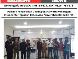 Polemik Pengelolaan Gedung Graha Wartawan Bogor: Diskominfo Tegaskan Belum Ada Penyerahan Resmi Ke PWI
