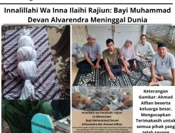 Innalillahi Wa Inna Ilaihi Rajiun: Bayi Muhammad Devan Alvarendra Meninggal Dunia