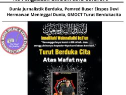 Dunia Jurnalistik Berduka, Pemred Buser Ekspos Devi Hermawan Meninggal Dunia, GMOCT Turut Berdukacita