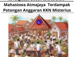 Mahasiswa Atmajaya Terdampak Potongan Anggaran KKN Misterius