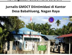 Jurnalis GMOCT Diintimidasi di Kantor Desa Babahlueng, Nagan Raya