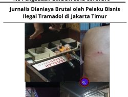 Jurnalis Dianiaya Brutal oleh Pelaku Bisnis Ilegal Tramadol di Jakarta Timur