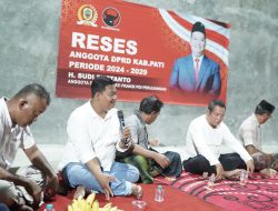 Anggota DPRD Kabupaten Pati Sudi Rustanto, Gelar Reses Dengan Tegas Mendukung Kebijakan Pemerintah Terkait Harga GKP