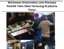 Wartawan Antarwaktu.com Dianiaya Pemilik Toko Obat Terlarang di Jakarta Timur