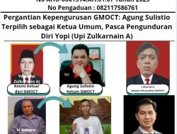 Pergantian Kepengurusan GMOCT: Agung Sulistio Terpilih sebagai Ketua Umum, Pasca Pengunduran Diri Yopi Zulkarnain A