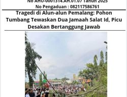 Tragedi di Alun-alun Pemalang: Pohon Tumbang Tewaskan Tiga Jamaah Shalat Id, Siapa Bertanggung Jawab?