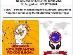 GMOCT: Peredaran Rokok Ilegal di Kuningan, Jawa Barat Ancaman Serius yang Membutuhkan Tindakan Tegas