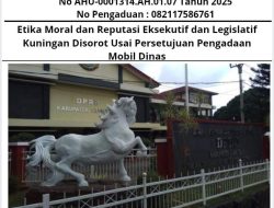 Etika Moral dan Reputasi Eksekutif dan Legislatif Kuningan Disorot Usai Persetujuan Pengadaan Mobil Dinas