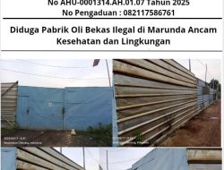 Diduga Pabrik Oli Bekas Ilegal di Marunda Ancam Kesehatan dan Lingkungan