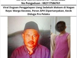 Viral Dugaan Penggelapan Uang Sedekah Makam di Nagan Raya: Warga Kecewa, Peran APH Dipertanyakan, Kecik Diduga Pro Pelaku