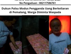 Dukun Palsu Modus Pengganda Uang Berkeliaran di Pemalang, Warga Diminta Waspada