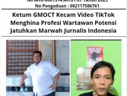 Ketum GMOCT Kecam Video TikTok Menghina Profesi Wartawan Potensi Jatuhkan Marwah Jurnalis Indonesia