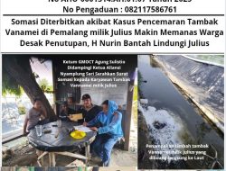 Somasi Dilayangkan akibat Kasus Pencemaran Tambak Vanamei di Pemalang milik Julius Makin Memanas Warga Desak Penutupan, H Nurin Bantah Lindungi Julius