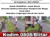 Kodim 0808/Blitar: Jumat Bersih Bersama Babinsa Kelurahan Klampok Dan Warga, Kerja Bakti Wujudkan Lingkungan Bersih Dan Sehat