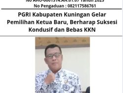 PGRI Kabupaten Kuningan Gelar Pemilihan Ketua Baru, Berharap Suksesi Kondusif dan Bebas KKN