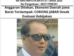 Anggaran Ditekan, Ekonomi Daerah Jawa Barat Terdampak: CORONG JABAR Desak Evaluasi Kebijakan