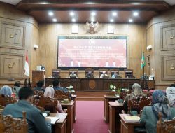 DPRD Pati Gelar Rapat Paripurna Bahas Perubahan KUA-PPAS dan Raperda RPJMD Tahun 2025-2030