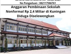 Anggaran Pembinaan Sekolah Non formal Rp 2,4 Miliar di Kuningan Diduga Diselewengkan
