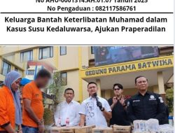 Keluarga Bantah Keterlibatan Muhamad dalam Kasus Susu Kedaluwarsa, Ajukan Praperadilan