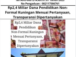 Rp2,4 Miliar Dana Pendidikan Non-Formal Kuningan Menuai Pertanyaan, Transparansi Dipertanyakan