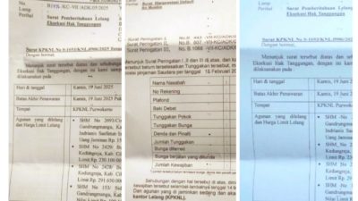 Debitur BRI Majenang Keberatan, Lelang Aset Diduga Langgar Prosedur dan Hak Debitur