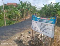 Melalui DD Tahap I 2025 Desa Sindangjaya Alokasikan Anggaran Dengan Bangun Infrastruktur TPT dan JUT