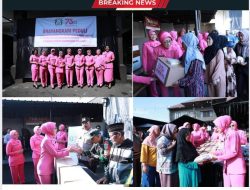 Bhayangkari Jabar Gelar Bakti Sosial, Tunjukkan Kepedulian dalam Rangkaian Memperingati Hari Kesatuan Gerak Bhayangkari Ke 73