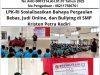 LPK-RI Sosialisasikan Bahaya Pergaulan Bebas, Judi Online, dan Bullying di SMP Kristen Petra Kediri