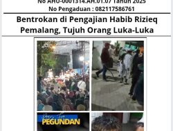 Bentrokan di Pengajian Habib Rizieq Pemalang, Tujuh Orang Luka-Luka