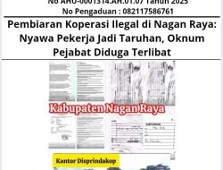 Pembiaran Koperasi Ilegal di Nagan Raya: Nyawa Pekerja Jadi Taruhan, Oknum Pejabat Diduga Terlibat