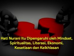 Membentuk Hati Nurani : Interaksi Mindset, Spiritualitas, Literasi, Ekonomi, Kesetiaan dan Keikhlasan