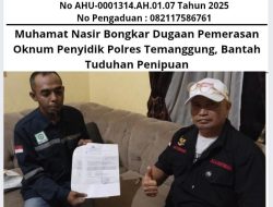 Muhamat Nasir Bongkar Dugaan Pemerasan Oknum Penyidik Polres Temanggung, Bantah Tuduhan Penipuan