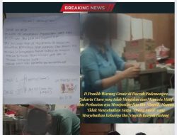 Surat Pernyataan Permohonan Maaf Muncul Setelah Pemilik Warung Grosir Sembako Diduga Rugikan Pelanggan, Oknum PM Disinyalir Deking D Blok Nomor Awak Media