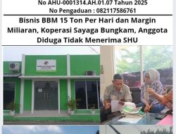 Bisnis BBM 15 Ton Per Hari dan Margin Miliaran, Koperasi Sayaga Bungkam, Anggota Diduga Tidak Menerima SHU