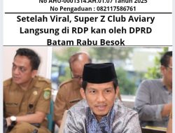 Setelah Viral, Super Z Club Aviary Langsung di RDP kan oleh DPRD Batam Rabu Besok