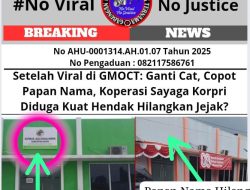 Setelah Viral di GMOCT: Ganti Cat, Copot Papan Nama, Koperasi Sayaga Korpri Diduga Kuat Hendak Hilangkan Jejak?